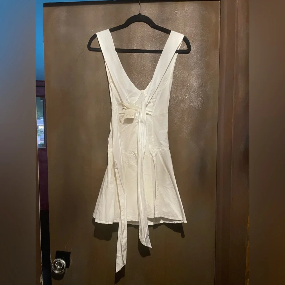 Free People White Midi Dress - Picture 5 of 8